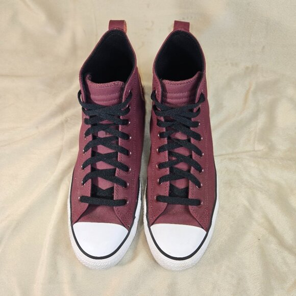 LEATHER CHUCK TAYLOR CONVERSE ALL STAR HIGH TOPS MEN'S US 8.5 UNISEX - Picture 1 of 13
